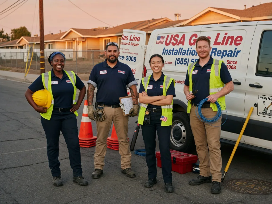 Gas Line Installation company in Halsey, NE